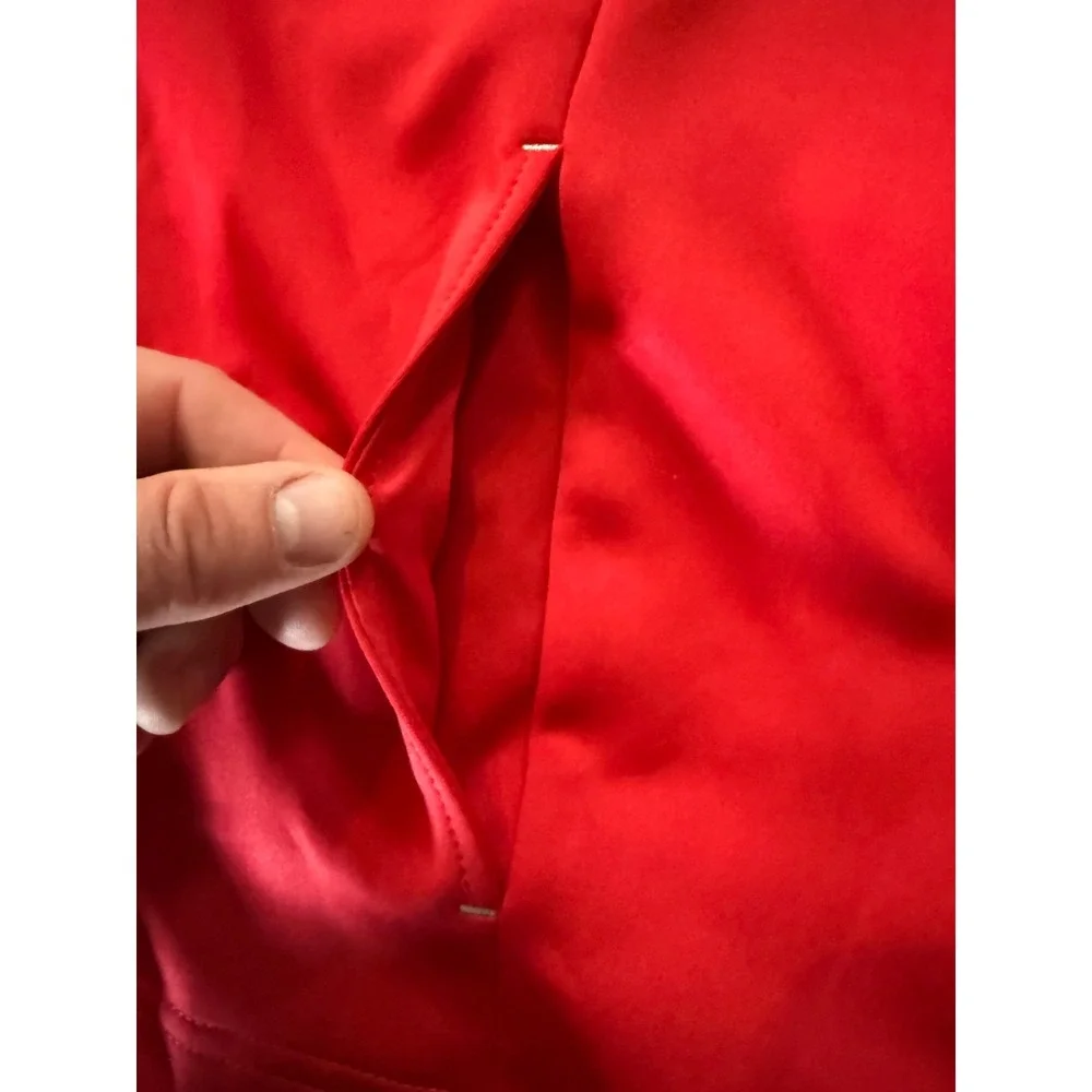 Antigua Womens Buccaneers Full Zip Jacket Red XL Embroidered Logo Performance